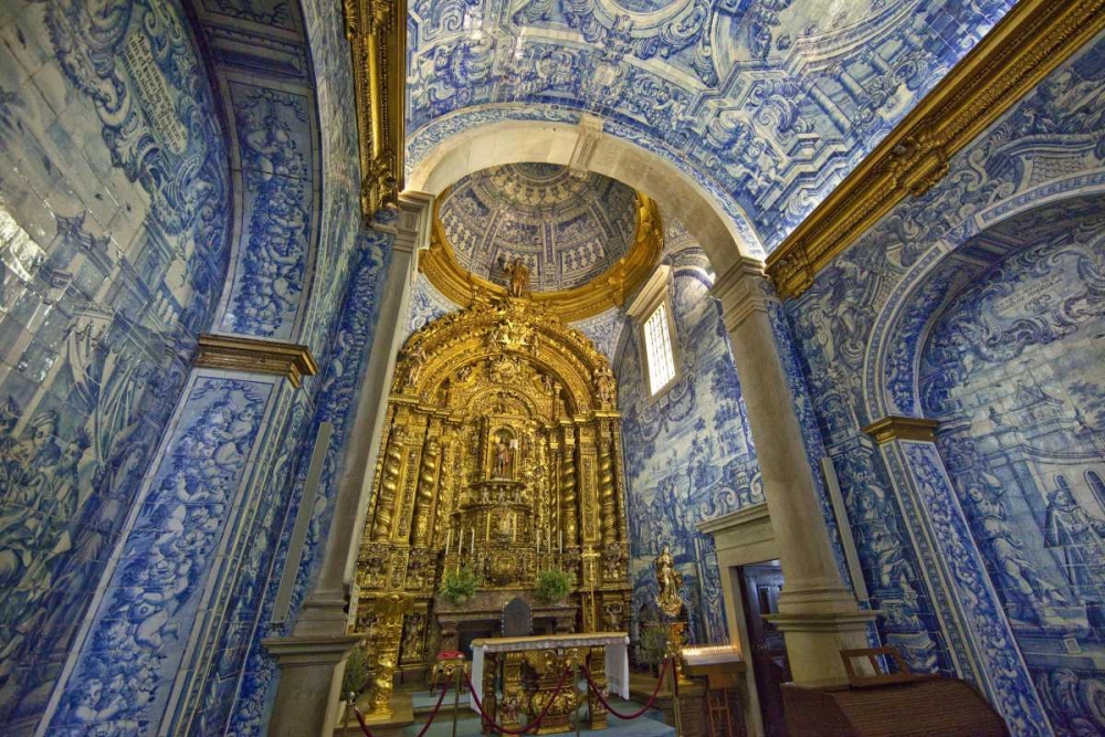 Portugal, Almancil St Lawrence Church, interior art print by Jim Zuckerman for $57.95 CAD